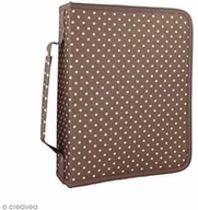 Piórniki - Artemio Artemio piórnik z przegródką do przechowywania przezroczystych pieczątek, materiał i tworzywo sztuczne, brązowy, 22 x 8 x 28 cm 18001037 - miniaturka - grafika 1