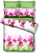 Pościel - DecoKing DecoKing  Pościel Mikrofibra - Emerald - Shirley 155x220 + 80x80*1 cm - miniaturka - grafika 1