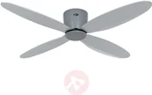 Wentylatory sufitowe - Casa Fan Eco Plano II 132 jasnoszary - miniaturka - grafika 1
