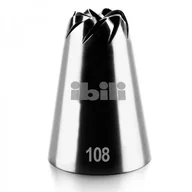 Pozostałe akcesoria kuchenne - Ibili Końcówka dekoratora 250009 9 mm kwiat do ciast i tortów - miniaturka - grafika 1