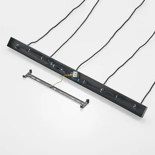 Lucande Lucande Andrik lampa wisząca, 5-pkt., okręgi - Lampy sufitowe - miniaturka - grafika 4