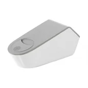 Siekacze tarki i szatkownice - Guzzini Tarka kuchenna z pojemnikiem Kitchen szara by GU-29960033 - miniaturka - grafika 1