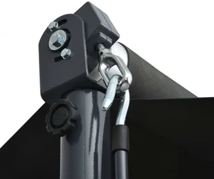 vidaXL Zadaszenie wolnostojące, 400x300 cm, antracytowe vidaXL - Pawilony ogrodowe - miniaturka - grafika 5