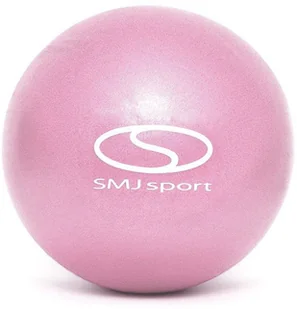 SMJ sport Piłka gimnastyczna gumowa PVC BL032 25 cm różowa - Piłki do ćwiczeń - miniaturka - grafika 4