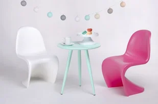 King Home Krzesło HOVER JUNIOR różowe - polipropylen PC-011.C.KIDS.ROSE - Krzesła - miniaturka - grafika 2