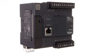 Schneider Electric TM221C16R Sterownik PLC na szynę DIN, łącznie 16 wejść/wyjść TM221C16R - Pozostałe akcesoria sieciowe - miniaturka - grafika 2