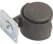 Kółka i bloczki - OBI Kółko podwójne z płytką śr. 40 mm 20 kg - miniaturka - grafika 1