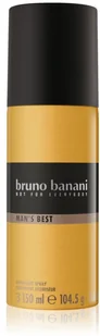 Bruno Banani Mans Best 150 ml Dezodorant Bruno Banani - Dezodoranty i antyperspiranty męskie - miniaturka - grafika 2