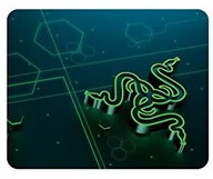 Podkładki pod mysz - Razer Goliathkäfer przenośna podkładka pod mysz dla graczy, z materiału, niebieska/zielona, mobilna - miniaturka - grafika 1