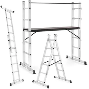 996 99675134 Mini rusztowanie podest aluminiowy roboczy 2x6 wymiary platformy 150 x 41cm) 75134-uniw - Drabiny 996 99675134 Mini rusztowanie podest aluminiowy roboczy 2x6 wymiary platformy 150 x 41cm) 75134-uniw - Drabiny - miniaturka - grafika 1