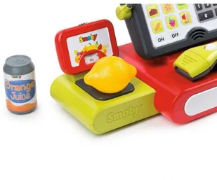 Smoby Kasa Elektroniczna z dotykowym panelem 24265 - Zabawy w naśladowanie dorosłych - miniaturka - grafika 5