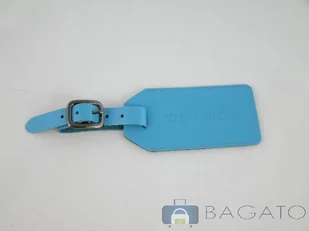 Travelite Identyfikator zawieszka do walizki 11 SKÓRA 011 niebieski - Torby podróżne - miniaturka - grafika 2