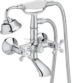 Baterie wannowe i prysznicowe - Roca Carmen bateria wannowa retro A5A014BC00 - miniaturka - grafika 1