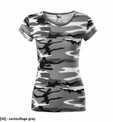 Odzież robocza - ADLER MALFINI Camo Pure C22 - Koszulka damska, 150 g/m, 100% bawełna, 3 kolory - XS-2XL Camo Pure C22 - miniaturka - grafika 1