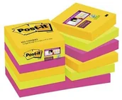 Etykiety samoprzylepne i bloki etykiet - Post-It 3M Bloczek samoprzylepny Super Sticky (622-12SSRIO-EU), 47,6x47,6mm, 12x90 kart., paleta Rio de Janeiro 3M-70005271518 - miniaturka - grafika 1