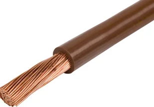 Elektrokabel Przewód instalacyjny H07V-K (LgY) 10 brązowy /25m/ T0157 LGY 1 X 10 BRĄZOWY - Przewody elektryczne - miniaturka - grafika 2