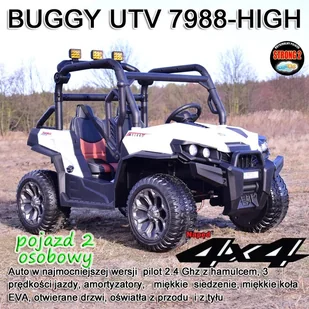 MEGA BUGGY UTV DLA 2 DZIECI, 4 SILNIKI, MIĘKKIE SIEDZENIE, MIĘKKIE KOŁA/7988-HIGH - Pojazdy elektryczne dla dzieci MEGA BUGGY UTV DLA 2 DZIECI, 4 SILNIKI, MIĘKKIE SIEDZENIE, MIĘKKIE KOŁA/7988-HIGH - Pojazdy elektryczne dla dzieci - miniaturka - grafika 3