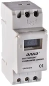 Programatory czasowe - Orno Programator cyfrowy czasowy na szynę  DIN OR PRE 414 - miniaturka - grafika 1
