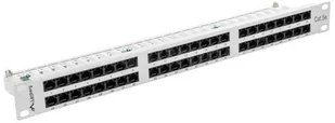 Lanberg Patch panel 48 port 1U CAT.5e Szary PPU5-1048-S - Akcesoria do szaf serwerowych - miniaturka - grafika 3