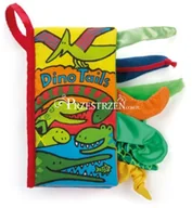 Zabawki interaktywne dla dzieci - Jellycat KSIĄŻKA DLA MAŁYCH DZIECI JELLYCAT - DINO TAILS - Ogonki dinozaurów BK444ND BK444ND - miniaturka - grafika 1