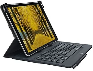 Logitech Universal Folio ze zintegrowaną klawiaturą Bluetooth 3.0 (z myślą o firmy Apple, tabletów z systemem Android lub Windows o przekątnej ekranu 9 10 cali, czarny 920-008338 - Etui do tabletów Logitech Universal Folio ze zintegrowaną klawiaturą Bluetooth 3.0 (z myślą o firmy Apple, tabletów z systemem Android lub Windows o przekątnej ekranu 9 10 cali, czarny 920-008338 - Etui do tabletów - miniaturka - grafika 1