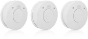 Czujniki czadu, dymu, gazu - Smartwares Czujniki dymu z alarmem, 3 szt., 10x10x3,3 cm, białe - miniaturka - grafika 1