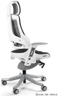 Fotel biurowy, krzesło biurowe Unique Fotel Wau OUTLET W-609-B-BL418 - Fotele i krzesła biurowe - miniaturka - grafika 2