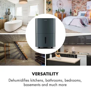 Osuszacz powietrza Klarstein DryFy 20 (DXJ2-DryFy-20-grey) - Domowe osuszacze powietrza - miniaturka - grafika 5