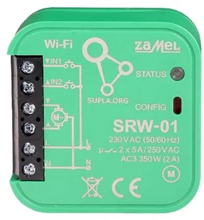 Zamel Supla Ster. Rolet SRW-03 Wi-fi 3-ROLETY+1KAN - Bezpieczniki elektryczne - miniaturka - grafika 2