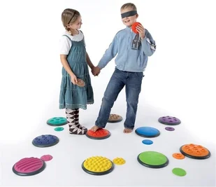 Sensoryczne Dyski Dotykowe Zestaw - Zabawki i gry sportowe - miniaturka - grafika 3