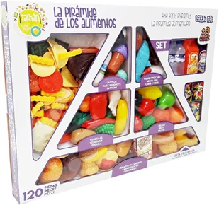 Pozostali Little Life Piramida Żywieniowa - Artykuły Spożywcze Do Kuchni 120 el. 7288080 D10 * - Układanki dla dzieci - miniaturka - grafika 6