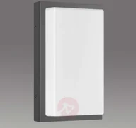 Lampy ścienne - LCD Prostokątny kinkiet zewnętrzny Babett - miniaturka - grafika 1
