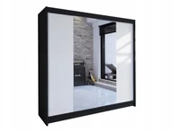 Szafy - sypialniana Szafa Przesuwna z Lustrem Tedli II 180 - miniaturka - grafika 1