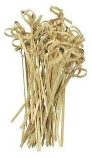 Fackelmann Patyczki do szaszłyków bambus 50szt/15cm 56646 - Pozostałe akcesoria kuchenne - miniaturka - grafika 2