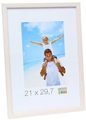 Ramki na zdjęcia - Deknudt s41jl1 DIN A3 29,7 X 42 drewno biały, wąskie listwy S41JL1_29, 7x42, 0 - miniaturka - grafika 1