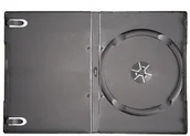 Pudełka i akcesoria na płyty CD - Omega PUDEŁKO DVD 14MM 1 BLACK 56857 D1CZ - miniaturka - grafika 1