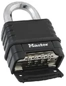 Kłódki - Master Lock Kłódka laminowana 50 mm czarna M178EURDCC - miniaturka - grafika 1