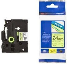 Brother Taśma 24mm BLACK ON FLUO. YELLOW - Akcesoria do kas i terminali - miniaturka - grafika 4