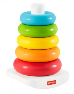 Fisher Price Price Price Eko Piramidka z kółek GRF09 Price GRF09 - Układanki dla dzieci - miniaturka - grafika 2