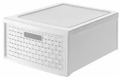 Pojemniki biurowe - Rotho Szuflada do przechowywania 19.2 L COUNTRY biały 1114901100 - miniaturka - grafika 1