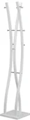 Wieszaki i stojaki - W50 wieszak biały (1p=1szt) - miniaturka - grafika 1