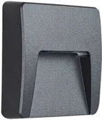 Oprawy, klosze i abażury - Rabalux Schodowa LAMPA zewnętrzna TRENTO 8894 kwadratowa OPRAWA metalowa LED 3W 4000K elewacyjna IP65 grafitowa __code-58211 - miniaturka - grafika 1