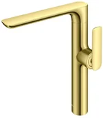 Baterie umywalkowe - KOHLMAN Experience Gold bateria umywalkowa wysoka złoty połysk QB175EGD - miniaturka - grafika 1