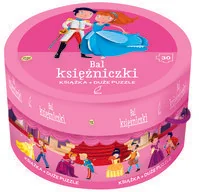 Wilga Grupa Wydawnicza Foksal puzzle Bal księżniczki, Zestaw - Puzzle - miniaturka - grafika 2