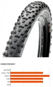 Opony rowerowe - Maxxis Forekaster Folding Tyre 27.5" Dual TR EXO 56-584 | 27,5x2,20 2021 Opony do rowerów elektrycznych 1151 - miniaturka - grafika 1