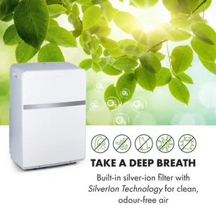 Klarstein Ion Breeze system klimatyzacji 9000 BTU 410 m/h 16-32°C biały ACO8-Ion Breeze 9k - Klimatyzatory - miniaturka - grafika 4