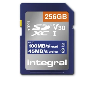 Integral High Speed SDXC V30 UHS-I U3 256GB KC_47000-0 - Karty pamięci - miniaturka - grafika 3