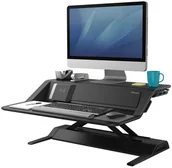 Artykuły biurowe - Fellowes Stanowisko do pracy Sit-Stand Lotus DX czarne 8081001 - miniaturka - grafika 1