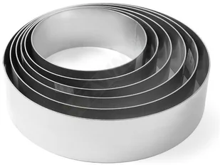 Hendi Rant piekarniczy cukierniczy okrągły ze stali nierdzewnej wys 60mm śr 240mm 512395 Rant piekarniczy cukierniczy okrągły ze stali nierdzewnej wys 60mm śr 240mm 512395 512395 - Akcesoria i części AGD - miniaturka - grafika 2