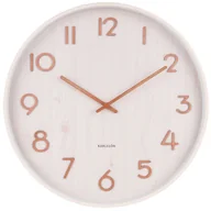 Zegary - Karlsson Zegar ścienny Pure large basswood white by KA5810WH - miniaturka - grafika 1